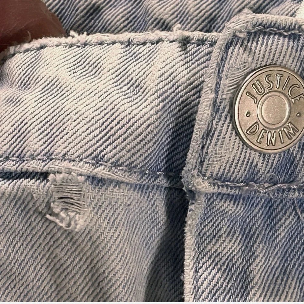 Justice Girls 14 Ring Pop Bazooka Jeans Y2K Candy Graphic Denim Pants